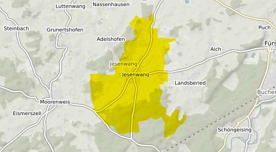 Immobilienpreisekarte Jesenwang