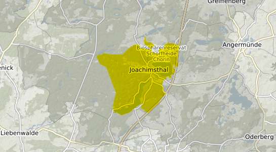 Immobilienpreisekarte Joachimsthal