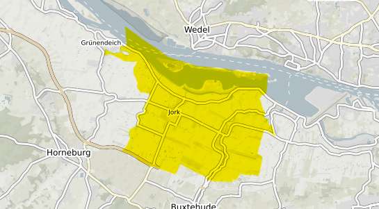 Immobilienpreisekarte Jork Niederelbe