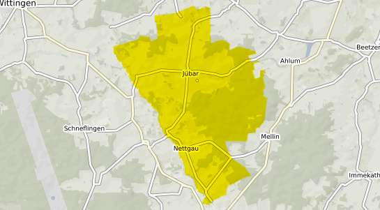 Immobilienpreisekarte Jübar