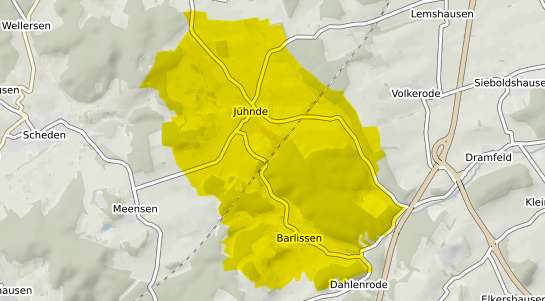 Immobilienpreisekarte Jühnde