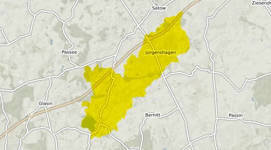 Immobilienpreisekarte J&uuml;rgenshagen b. Buetzow