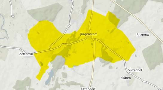Immobilienpreisekarte Juergenstorf b. Reuterstadt Stavenhagen