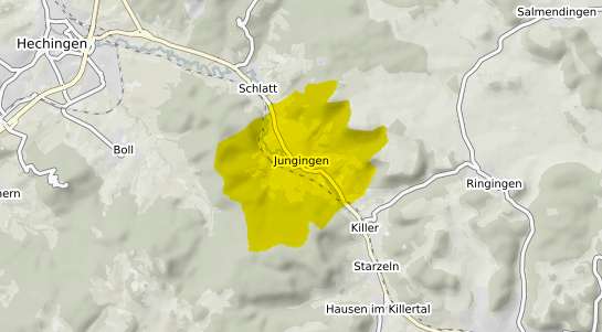 Immobilienpreisekarte Jungingen b. Hechingen