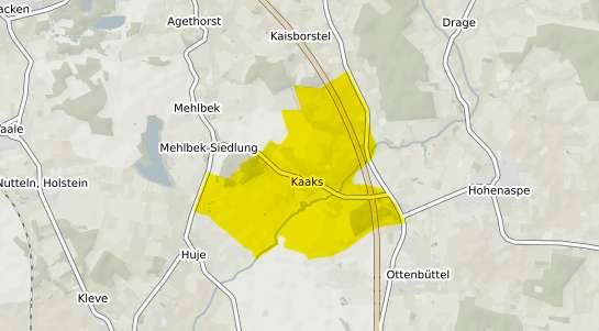 Immobilienpreisekarte Kaaks