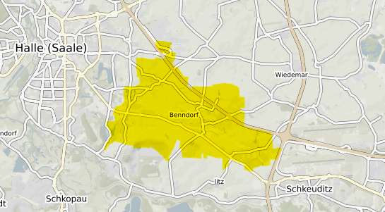 Immobilienpreisekarte Kabelsketal