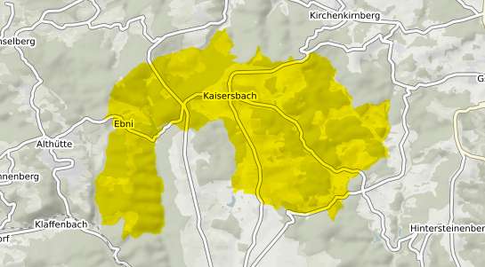 Immobilienpreisekarte Kaisersbach im Welzheimer Wald
