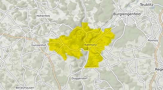 Immobilienpreisekarte Kallm&uuml;nz