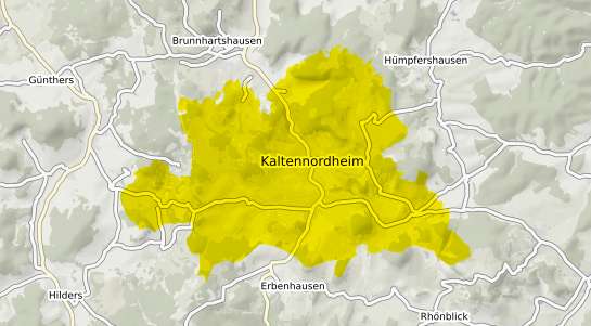 Immobilienpreisekarte Kaltennordheim