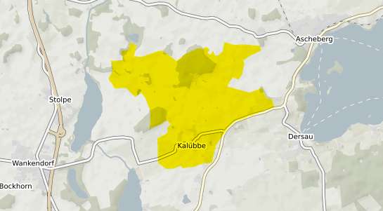 Immobilienpreisekarte Kaluebbe Holstein