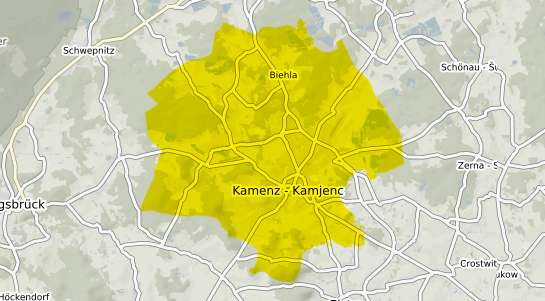 Immobilienpreisekarte Kamenz