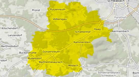 Immobilienpreisekarte Kammerstein