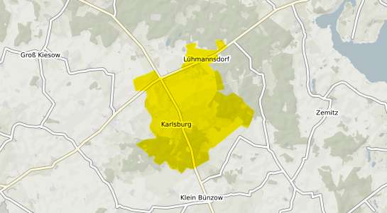 Immobilienpreisekarte Karlsburg b. Greifswald