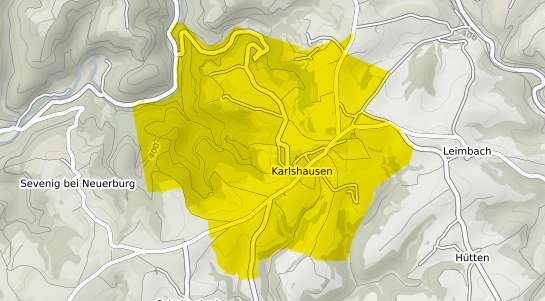 Immobilienpreisekarte Karlshausen