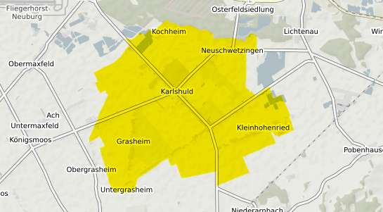 Immobilienpreisekarte Karlshuld