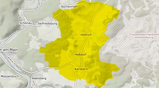 Immobilienpreisekarte Karsbach