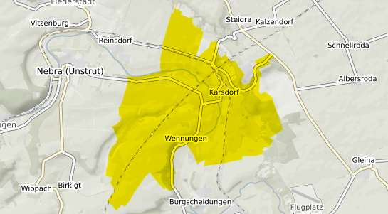 Immobilienpreisekarte Karsdorf Unstrut