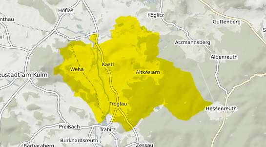 Immobilienpreisekarte Kastl Kr. Altoetting
