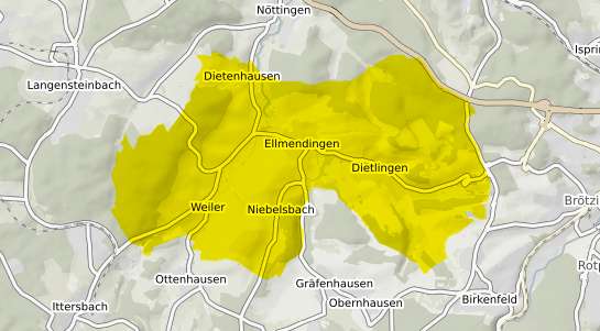 Immobilienpreisekarte Keltern