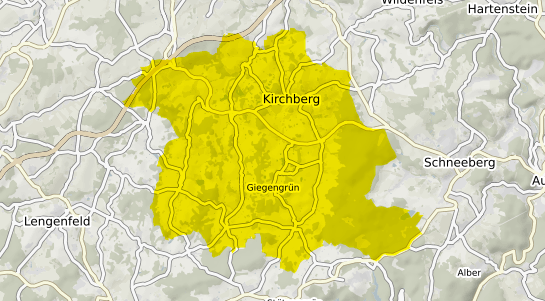 Immobilienpreisekarte Kirchberg Holzland