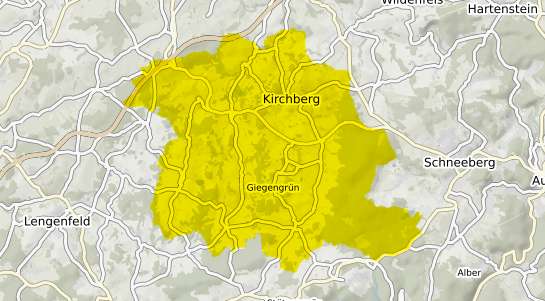 Immobilienpreisekarte Kirchberg Holzland