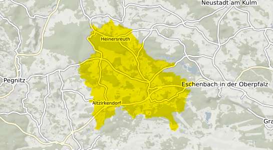 Immobilienpreisekarte Kirchenthumbach