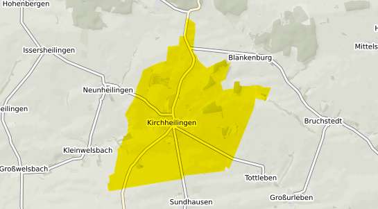 Immobilienpreisekarte Kirchheilingen
