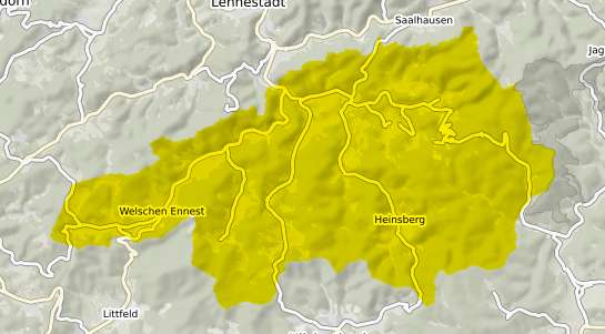 Immobilienpreisekarte Kirchhundem