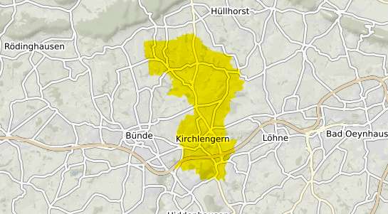 Immobilienpreisekarte Kirchlengern