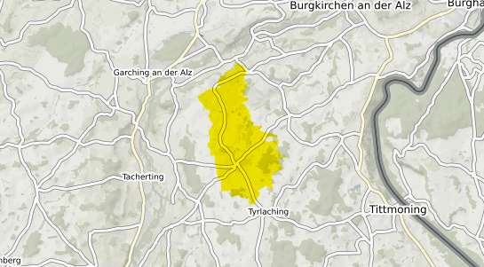 Immobilienpreisekarte Kirchweidach
