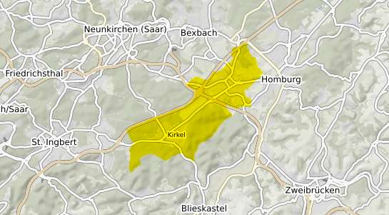 Immobilienpreisekarte Kirkel