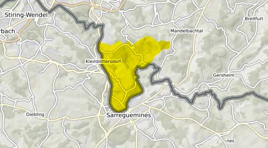 Immobilienpreisekarte Kleinblittersdorf