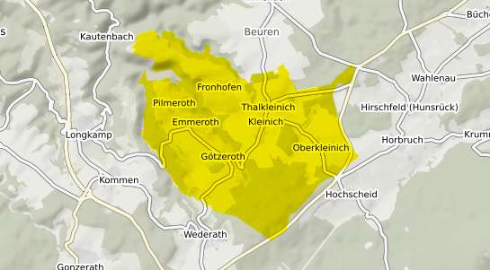 Immobilienpreisekarte Kleinich