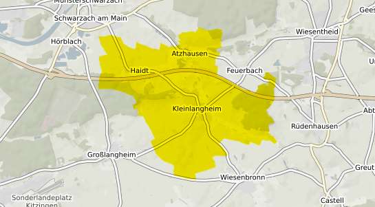 Immobilienpreisekarte Kleinlangheim