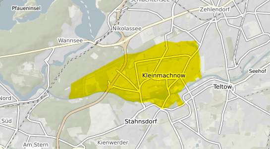 Immobilienpreisekarte Kleinmachnow