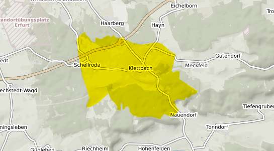 Immobilienpreisekarte Klettbach