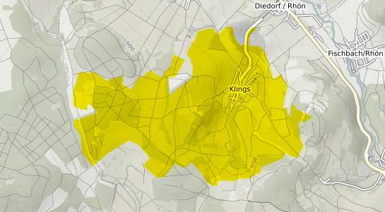 Immobilienpreisekarte Klings