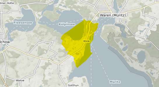 Immobilienpreisekarte Klink b. Waren
