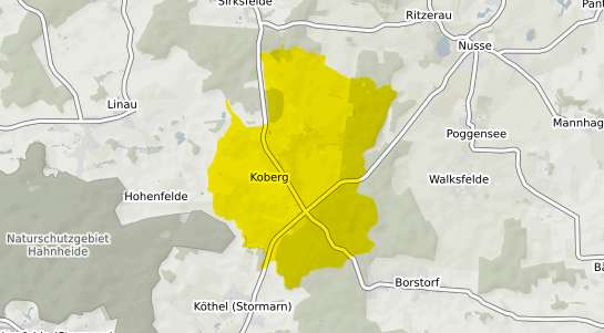 Immobilienpreisekarte Koberg Kr. Herzogtum Lauenburg