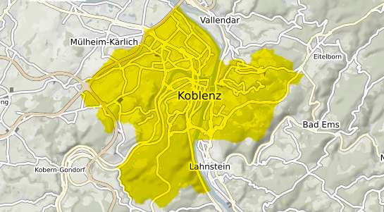 Immobilienpreisekarte Koblenz am Rhein