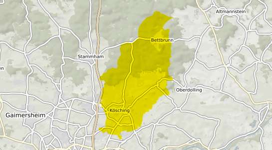 Immobilienpreisekarte K&ouml;sching