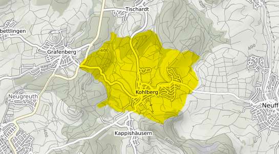 Immobilienpreisekarte Kohlberg Wuerttemberg