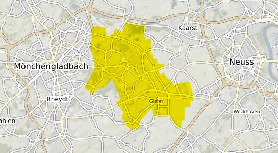 Immobilienpreisekarte Korschenbroich