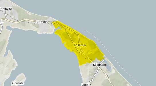 Immobilienpreisekarte Koserow