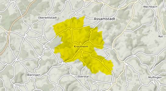 Immobilienpreisekarte Krautheim (Thüringen) Jagst