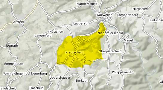 Immobilienpreisekarte Krautscheid Eifel