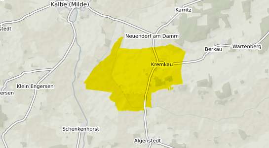 Immobilienpreisekarte Kremkau