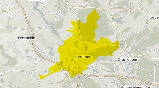 Immobilienpreisekarte Kremmen
