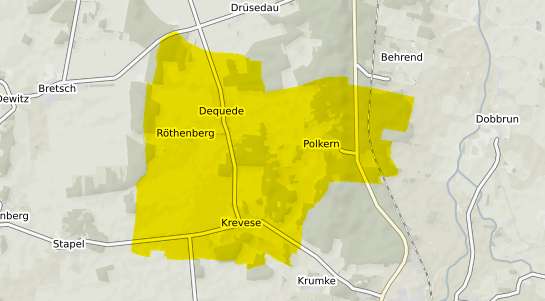 Immobilienpreisekarte Krevese