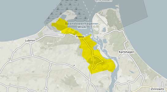 Immobilienpreisekarte Kr&ouml;slin